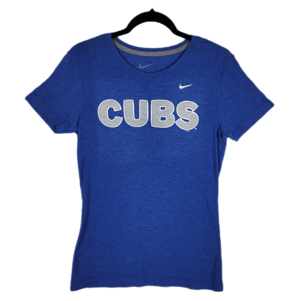 Nike Chicago Cubs Royal Blue T Shirt Women's Small
